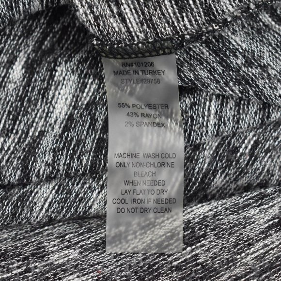 Soft Surroundings High-Low Turtleneck Tunic Size XL Color Grey GUC - Picture 6 of 6